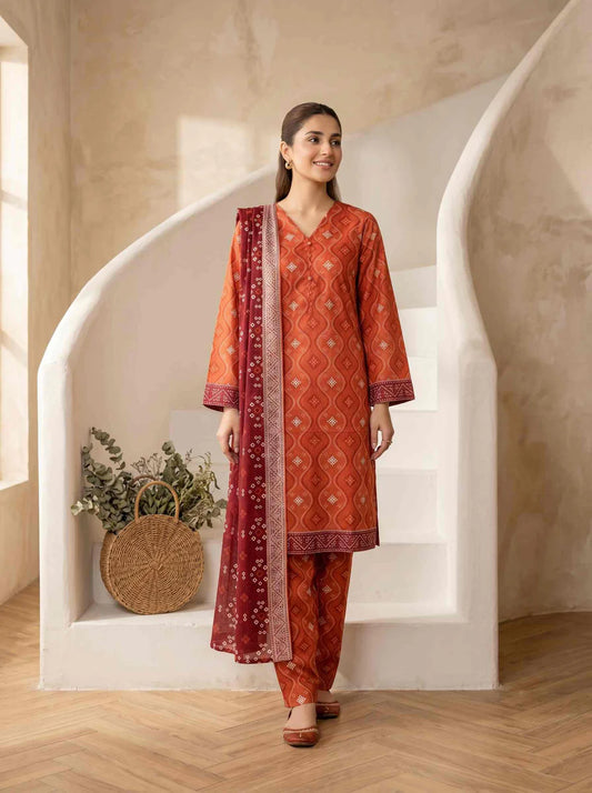 Areeman Vol-2 Stitched Printed Lawn [D-4477]