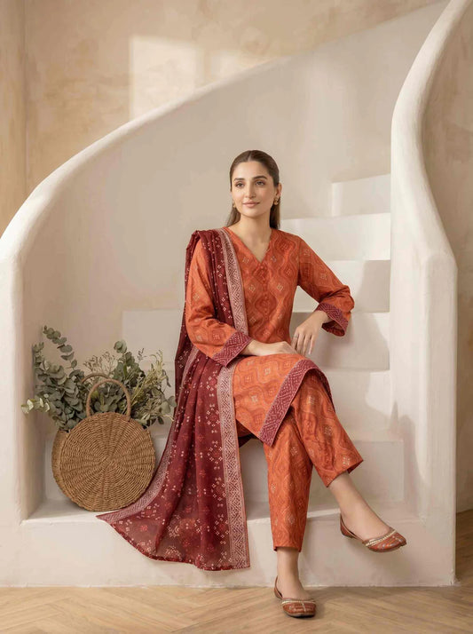 Areeman Vol-2 Stitched Printed Lawn [D-4477]