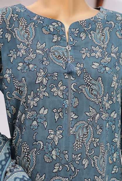 Platinum Jaipuri by HZ Textiles Digital Printed Lawn Suit Unstitched 3 Piece PJB - 3233