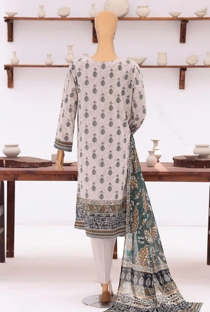 Platinum Jaipuri by HZ Textiles Digital Printed Lawn Suit Unstitched 3 Piece PJB - 3236