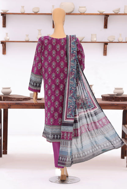 Platinum Jaipuri by HZ Textiles Digital Printed Lawn Suit Unstitched 3 Piece PJB - 3238