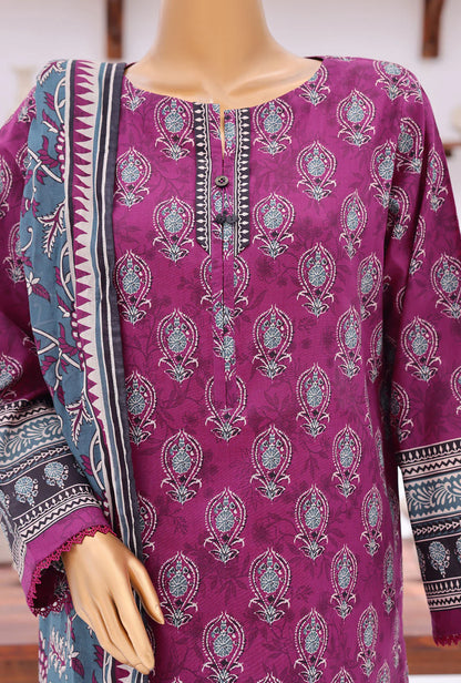 Platinum Jaipuri by HZ Textiles Digital Printed Lawn Suit Unstitched 3 Piece PJB - 3238