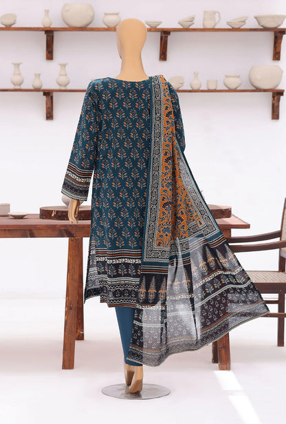 Platinum Jaipuri by HZ Textiles Digital Printed Lawn Suit Unstitched 3 Piece PJB - 3239
