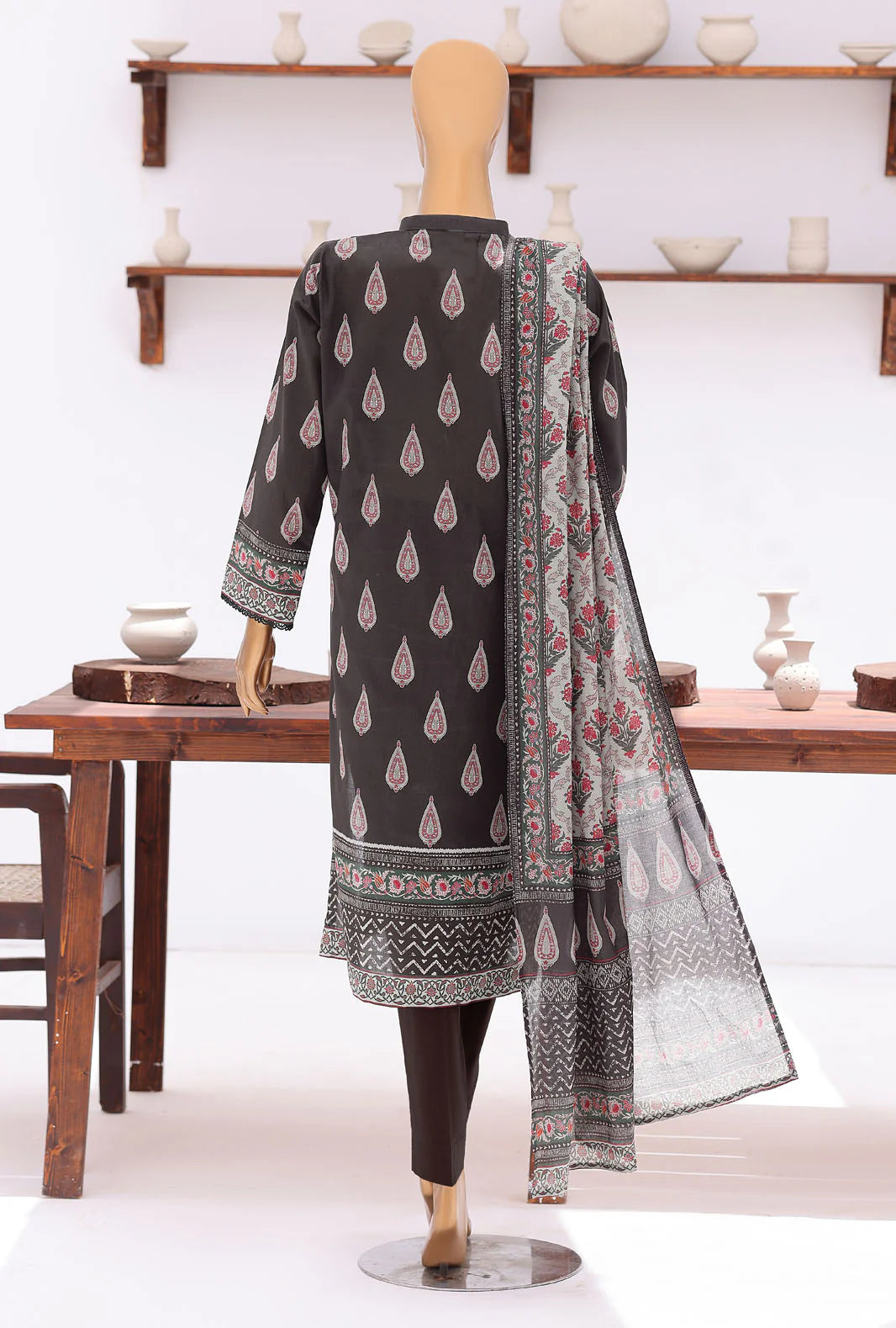 Platinum Jaipuri by HZ Textiles Digital Printed Lawn Suit Unstitched 3 Piece PJB - 3249